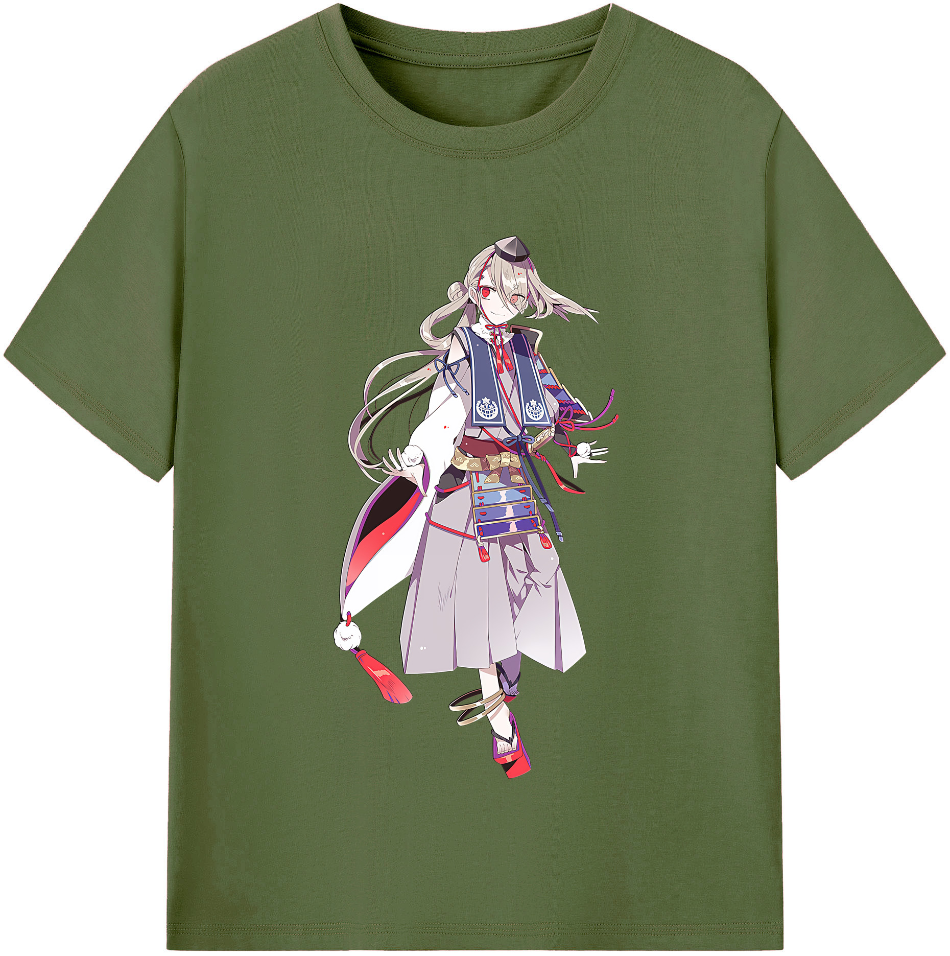 （画像用） 刀剣乱舞 Touken Ranbu 綿100％半袖Tシャツ（フロントプリント）